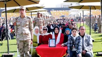 الأكاديمية العسكرية تستقبل أسر الطلبة الجدد خلال فترة الإعداد العسكرى