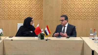 مصر والبحرين تبحثان تعزيز سبل التعاون وتبادل الخبرات في القطاع الصحي