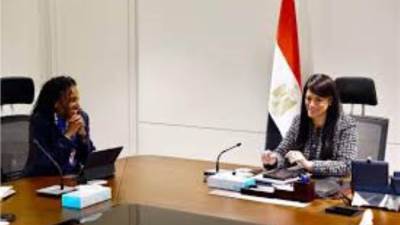 رانيا المشاط تلتقي المديرة الإقليمية للبنك الدولي لمتابعة الجهود المشتركة لتشجيع الاستثمار
