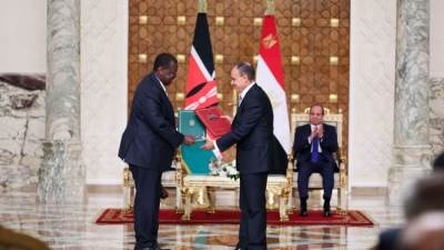 إعلان الشراكة الاستراتيجية الشاملة بين مصر وكينيا.. والتوقيع على 12 اتفاقية تعاون