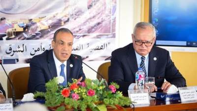وزير الخارجية يلقى الكلمة الافتتاحية للمؤتمر السنوى للمجلس المصرى للشئون الخارجية