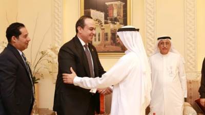 رئيس الرعاية الصحية يلتقى المدير العام لهيئة صحة دبي لتعزيز التعاون