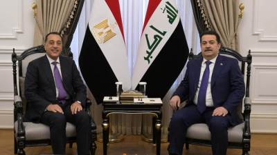رئيسا وزراء مصر والعراق يترأسان منتدى الأعمال المصرى العراقى