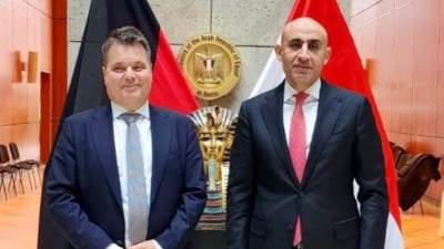 وزير التعليم يبحث مع مفوض الحكومة الاتحادية الألمانية لشئون الأشخاص ذوي الإعاقة 