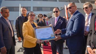 هيئة الرعاية الصحية تستقبل وزيرة البيئة بمستشفى شرم الشيخ الدولي أول مستشفى أخضر مستدام في مصر وأفريقيا