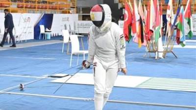 فرح محفوظ تصعد لنصف نهائي كأس العالم لسيف المبارزة بالعاصمة الإدارية وتضمن ميدالية لمصر