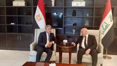 وزير السياحة والآثار يستهل زيارته الرسمية للعاصمة العراقية بغداد بلقاء وزير الثقافة والسياحة والآثار العراقي