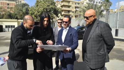 وزير الاستثمار والتجارة الخارجية يقوم بجولة تفقدية بعدد من الأصول التابعة لصندوق مصر السيادي بمنطقة الوزارات بوسط البلد بمحافظة القاهرة