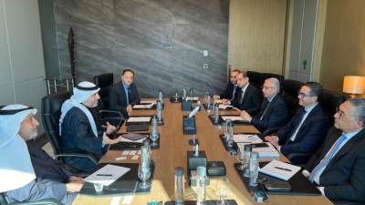  وزير الاستثمار يلتقي وفد شركة بودي الكويتية لاستعراض فرص الاستثمار في مصر في قطاع تطوير المطارات 