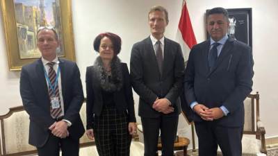 مساعد وزير الخارجية يبحث مع مسئول بـ"الغذاء العالمي" دور مصر في دعم المساعدات إلى غزة والسودان