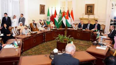 سفراء الدول الموقعة على بيان القاهرة بواشنطن يتوافقون على عقد سلسلة من اللقاءات مع كبار مسئولي الإدارة الأمريكية