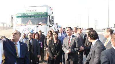 وزير التموين: وفرنا آلاف الخيام وأرسلنا 1200 طن مساعدات لأهلنا فى غزة