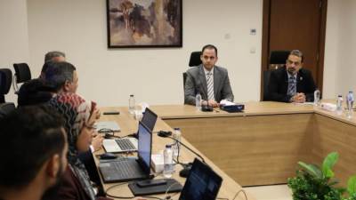 وزير الصحة يترأس اجتماع متابعة تطوير الموقع الرسمي للوزارة