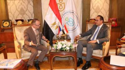 رئيس الرعاية الصحية يلتقي سفير التشيك لبحث التعاون في مجالات الرعاية الصحية