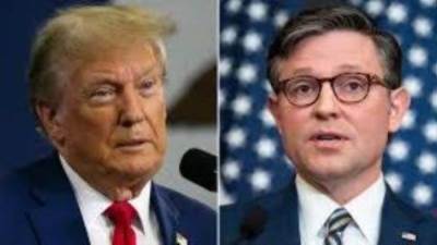 رئيس مجلس النواب الأمريكي: سنبحث قضية غزة مع نتنياهو وندعم مبادرة ترامب