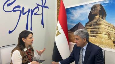 وزير السياحة يعقد مؤتمراً صحفياً حضره العديد من ممثلي وسائل الإعلام التركية ولقاءات إعلامية