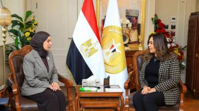 وزيرة التنمية تبحث مع سفيرة البحرين بالقاهرة مجالات التعاون بين البلدين