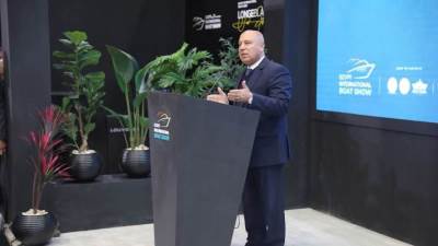  وزير الصناعة والنقل يفتتح  معرض مصر الدولي لليخوت و القوارب