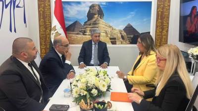 وزير السياحة والآثار يعقد عدد من اللقاءات المهنية خلال زيارته لتركيا