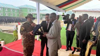 سفير مصر بـ مالابو يشارك فى حفل ختام الدورة التدريبية لعناصر الشرطة في غينيا الاستوائية