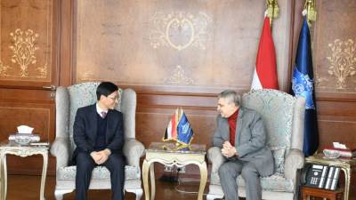  أسامة ربيع:" نتطلع للتعاون مع الشركة الصينية  وضخ استثمارات جديدة