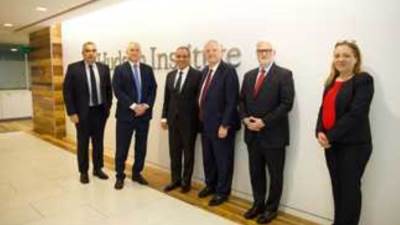 وزير الخارجية يلتقى مع قيادات وكبار الباحثين فى معهد "هادسون" في واشنطن