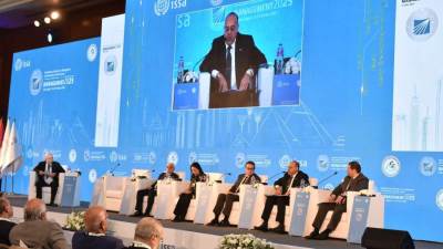 وزير العمل يُشارك في فعاليات المؤتمر الدولي الأول للإدارة والابتكار في الضمان الاجتماعي