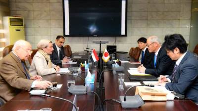 وزيرة البيئة تستقبل السفير الياباني بالقاهرة لبحث سبل التعاون المشترك في مجال تغير المناخ والحد من التلوث البلاستيكي 