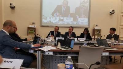 عمرو طلعت وزير الاتصالات وتكنولوجيا المعلومات يشارك فى الجلسة الختامية لفعاليات قمة "العمل فى مجال الذكاء الاصطناعى" بباريس