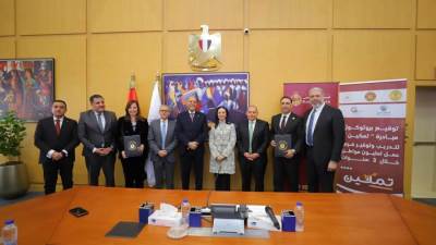 بنك مصر يوقع بروتوكولي تعاون مع وزارة التضامن الاجتماعي ومؤسسة صناع الخير للتنمية