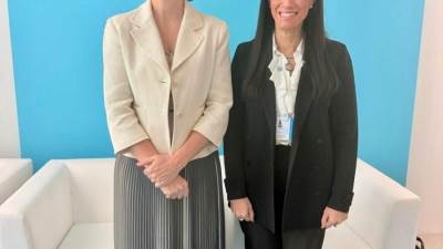 «المشاط» تبحث مع مدير عام صندوق أبو ظبي للتنمية مستقبل العلاقات المشتركة في تمويل مشروعات الطاقة المتجددة