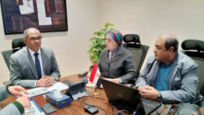 نائب وزير الاسكان يتابع مجالات التعاون مع ممثلة الوكالة الألمانية للتعاون الدولي