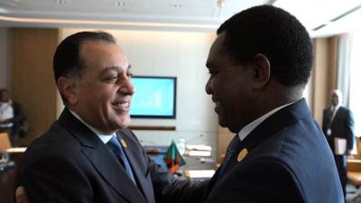 رئيس الوزراء يلتقي رئيس جمهورية زامبيا لاستعراض عدد من الملفات