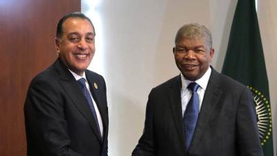 رئيس الوزراء يلتقي رئيس جمهورية أنجولا لبحث مجالات التعاون المُشترك