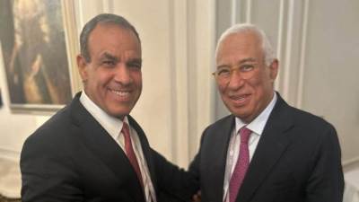 وزير الخارجية يلتقى مع رئيس المجلس الأوروبى