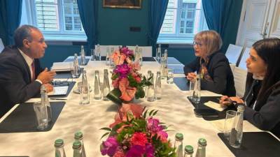 وزير الخارجية يلتقي برئيسة الدورة المُقبلة للجمعية العامة للأمم المُتحدة