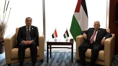 رئيس فلسطين يعرب عن تقديره لدعم الرئيس السيسي للحقوق المشروعة للشعب الفلسطيني