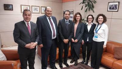 نائب وزير الزراعة يبحث في روما مع مدير مكتب التقييم المستقل للايفاد نتائج تقييم المشروعات المشتركة بين مصر والمنظمة الدولية 