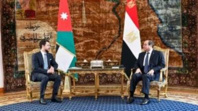 مصر والأردن يؤكدان ضرورة البدء الفوري لإعادة إعمار غزة دون تهجير الفلسطينيين