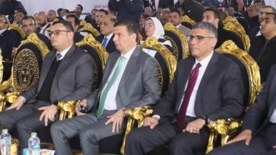 وزير الزراعة يشارك في إطلاق أكبر قافلة مساعدات إنسانية شاملة لدعم قطاع غزة