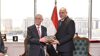 وزير العمل يلتقي سفير اليابان لدى مصر  لتفعيل التعاون في مجالات التدريب وتنقل الأيدي العاملة
