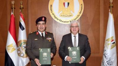 قيادة قوات الدفاع الشعبى والعسكرى توقع بروتوكول تعاون مع وزارة التعليم العالى