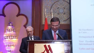 وزير الزراعة يشارك في اليوم الوطنى لجمهورية صربيا