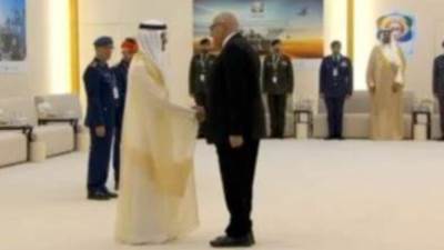 رئيس الهيئة العربية للتصنيع يستقبل الشيخ حمدان بن محمد بن راشد بأبو ظبى