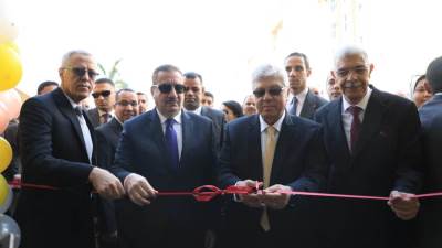 وزير التعليم العالى يتفقد جامعة المنوفية الأهلية للاطمئنان على انتظام الدراسة بها