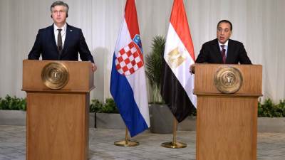 مدبولي: هناك توافق بين مصر وكرواتيا بشأن ما يتعلق بالحل الدائم والعادل للقضية الفلسطينية