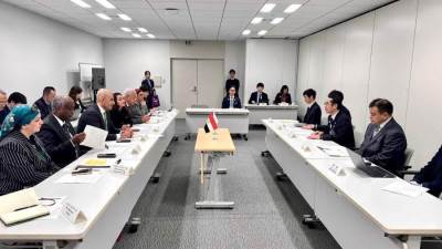 وزير التربية والتعليم يلتقي أعضاء مجلس التعليم في طوكيو لبحث تبادل الخبرات التعليمية 