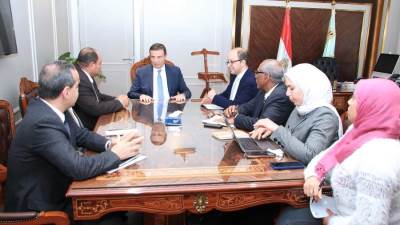 وزير الزراعة يستقبل المدير الإقليمي للإيفاد لبحث سبل التعاون المشترك 