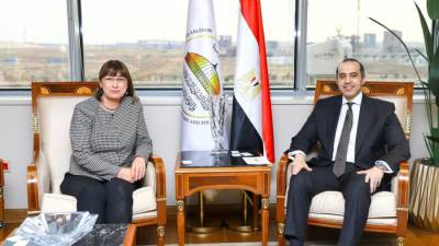 وزير الشئون النيابية والقانونية والتواصل السياسي يستقبل المنسقة المقيمة للأمم المتحدة