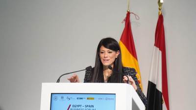 "المشاط" تُلقي كلمة بمجلس الأعمال المصري الإسباني المُشترك